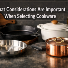 what considerations are important when choosing cookware