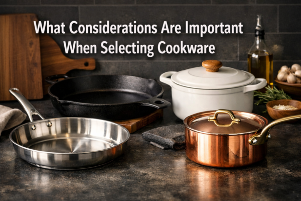 What Considerations are Important When Choosing Cookware