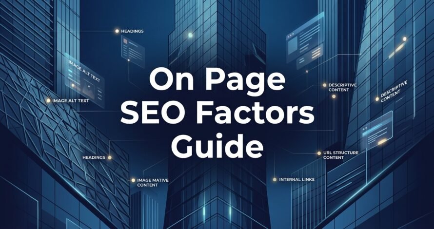 On Page SEO Factors
