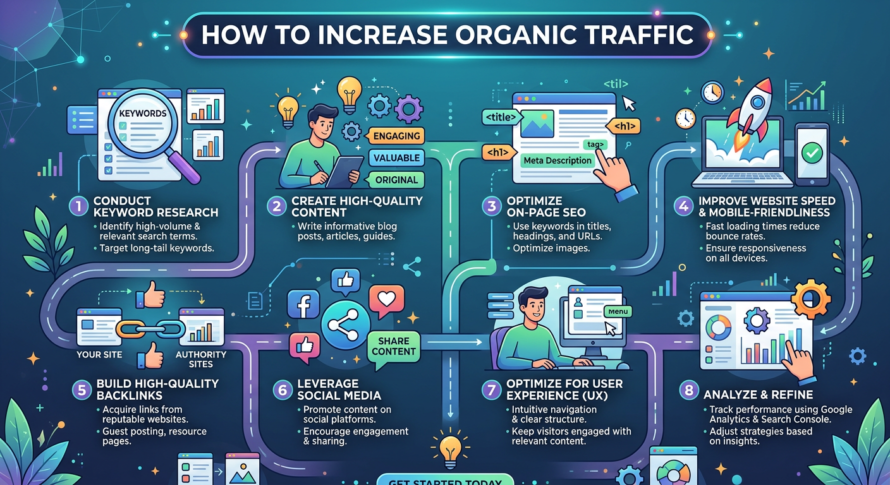 How to Increase Organic Traffic