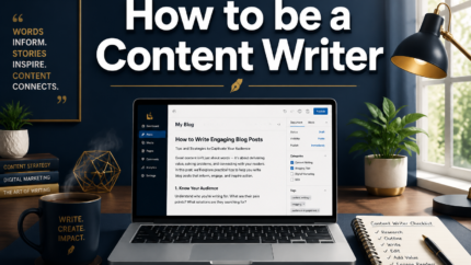 How to be a Content Writer